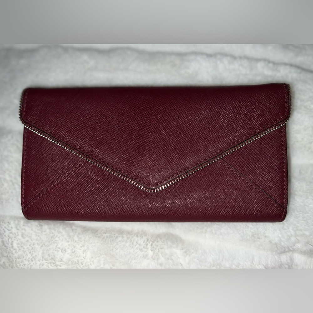 Rebecca  Minkoff  Leather Red envelope wallet  grate condition, normal wear